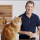 Illustration for article titled Bobby Flay and his cat Nacho came out with a line of cat food